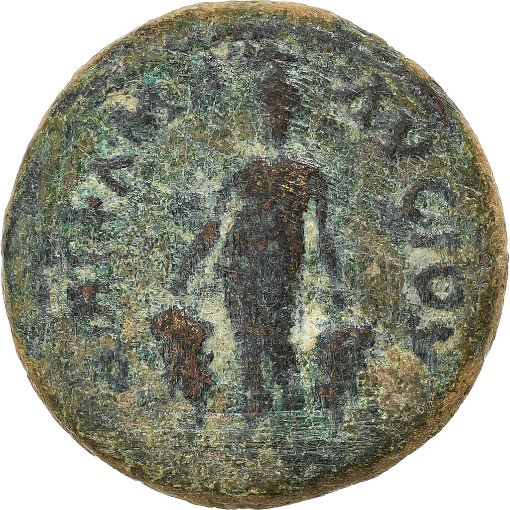 Caria, Hadrian, Æ Unit, 117-138, Trapezopolis, Bronze, VF(20-25), RPC:III-2264