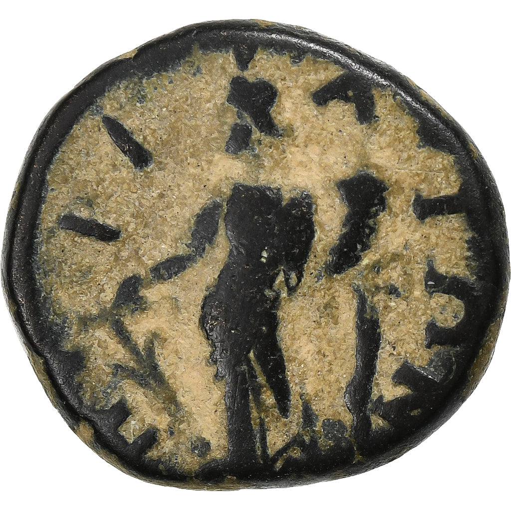 Pamphylia, Caracalla, Æ Unit, 211-217, Perge, Bronze, VF(20-25)