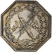 France, Token, Comptoir de l'industrie linière, 1846, Silver, AU(55-58)