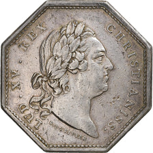 France, Jeton, Louis XV, Invalides de La Marine, 1773, Argent, TTB, Duvivier