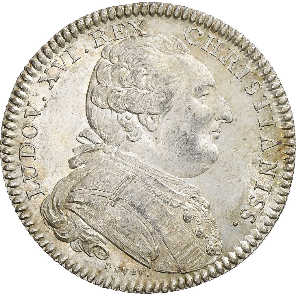 Frankreich, betaalpenning, Louis XVI, Etats de Bourgogne, 1785, Silber, VZ+