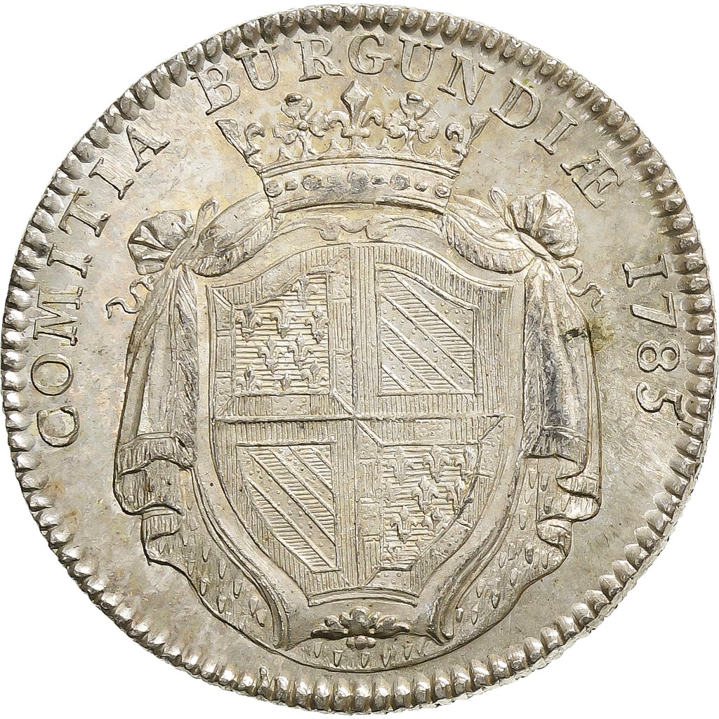Frankreich, betaalpenning, Louis XVI, Etats de Bourgogne, 1785, Silber, VZ+