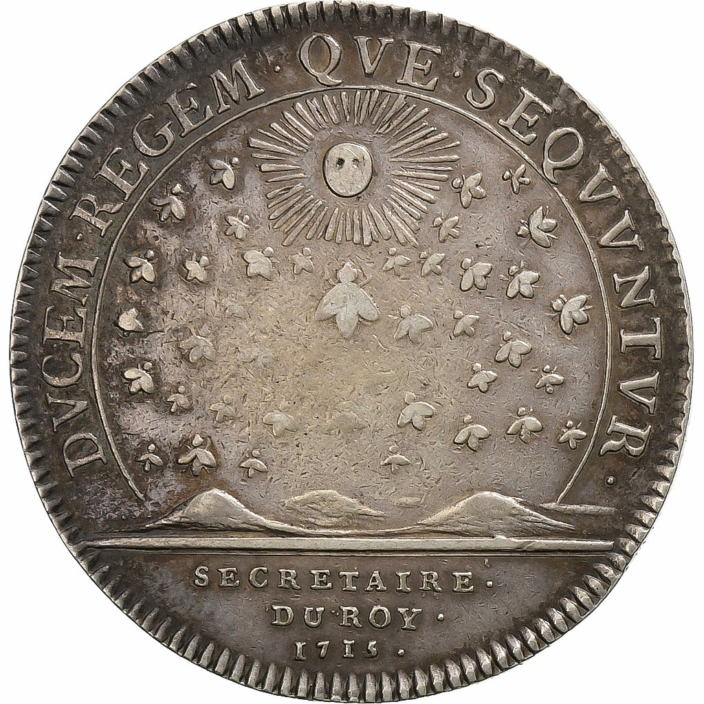 Francia, ficha, Louis XV, Secrétaires du roi, 1715 (1719), Argento, BB