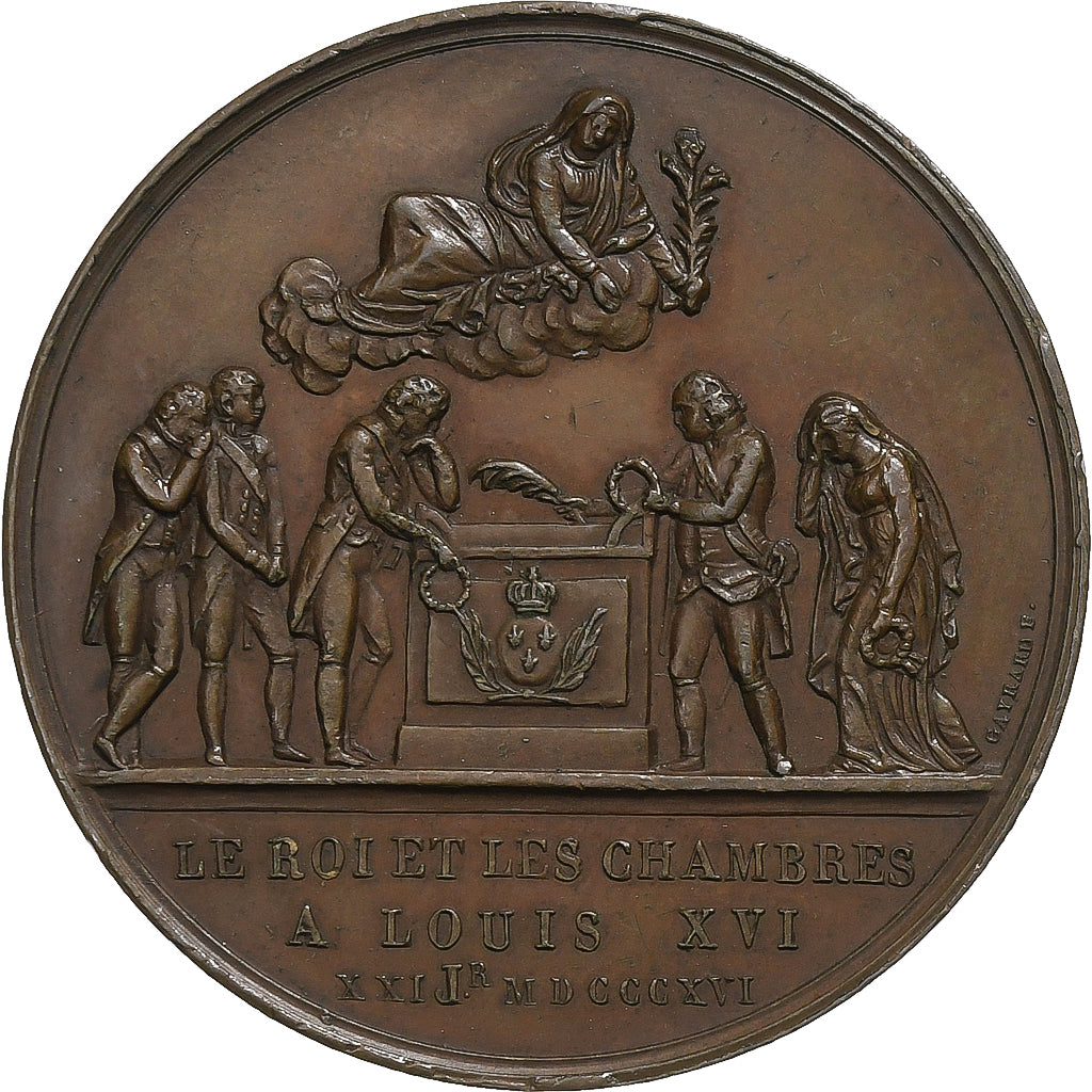 Francia, ficha, Louis XVIII, 23ème anniversaire de la mort de Louis XVI, 1816