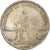 France, Token, Louis XV, Trésor Royal, 1721, Silver, Le blanc, EF(40-45)