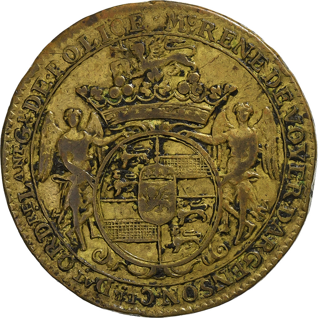 Frankreich, betaalpenning, Police et Gendarmerie, Voyer d'Argenson, 1713