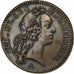 Francia, ficha, Louis XV, Trésor Royal, 1741, Rame, BB, Feuardent:2055