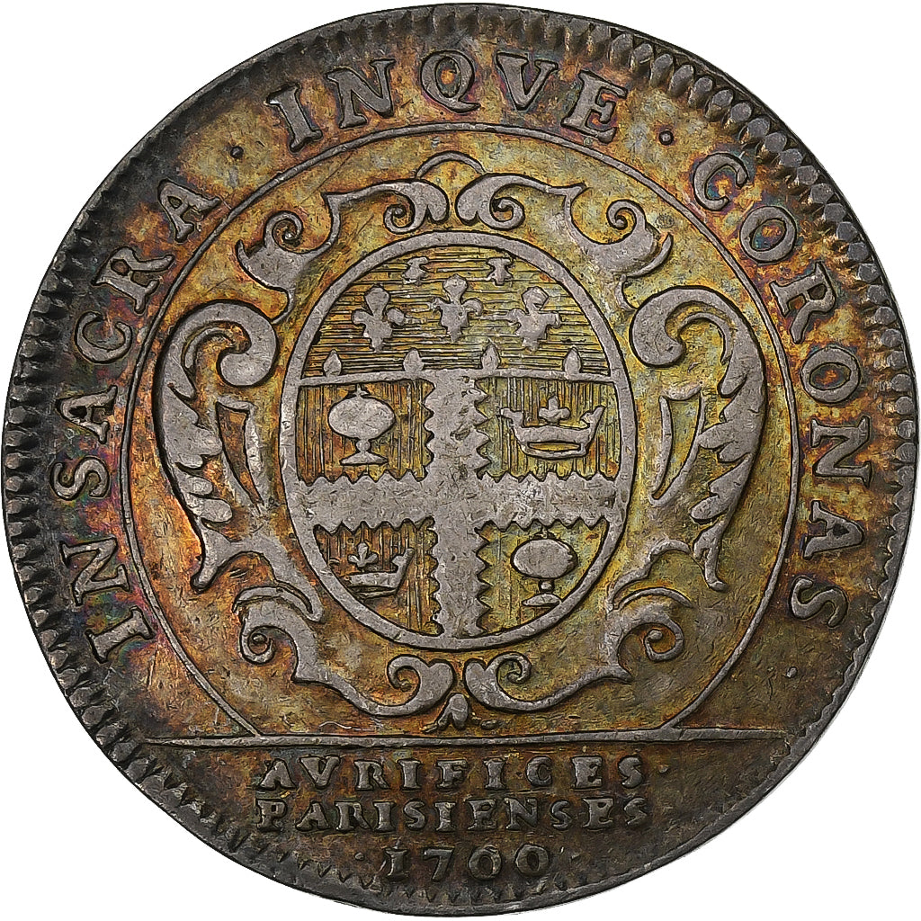 Francia, ficha, Louis XIV, Corporations, Orfèvres, Paris, 1700 (1712), Argento