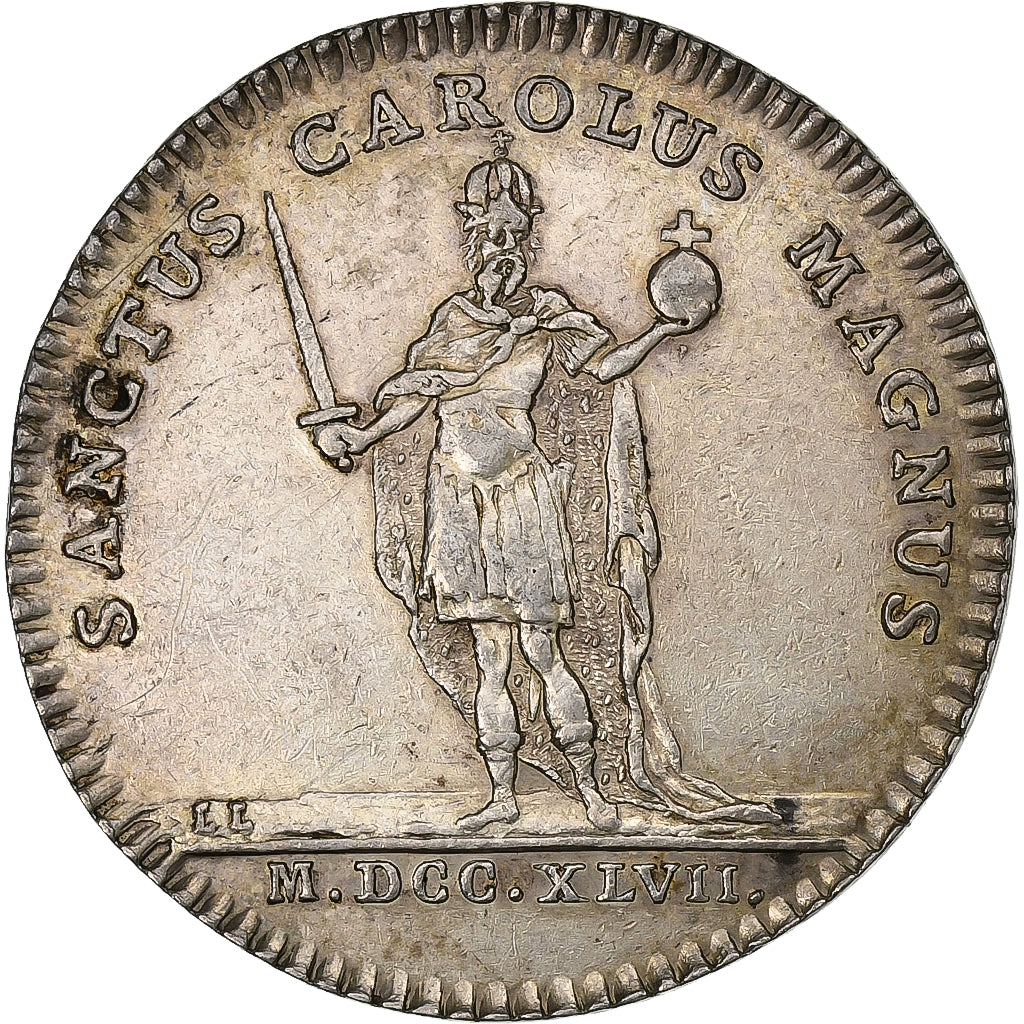 Francia, ficha, Grands-Maitres de l'Université de Paris, 1747, Argento, BB+