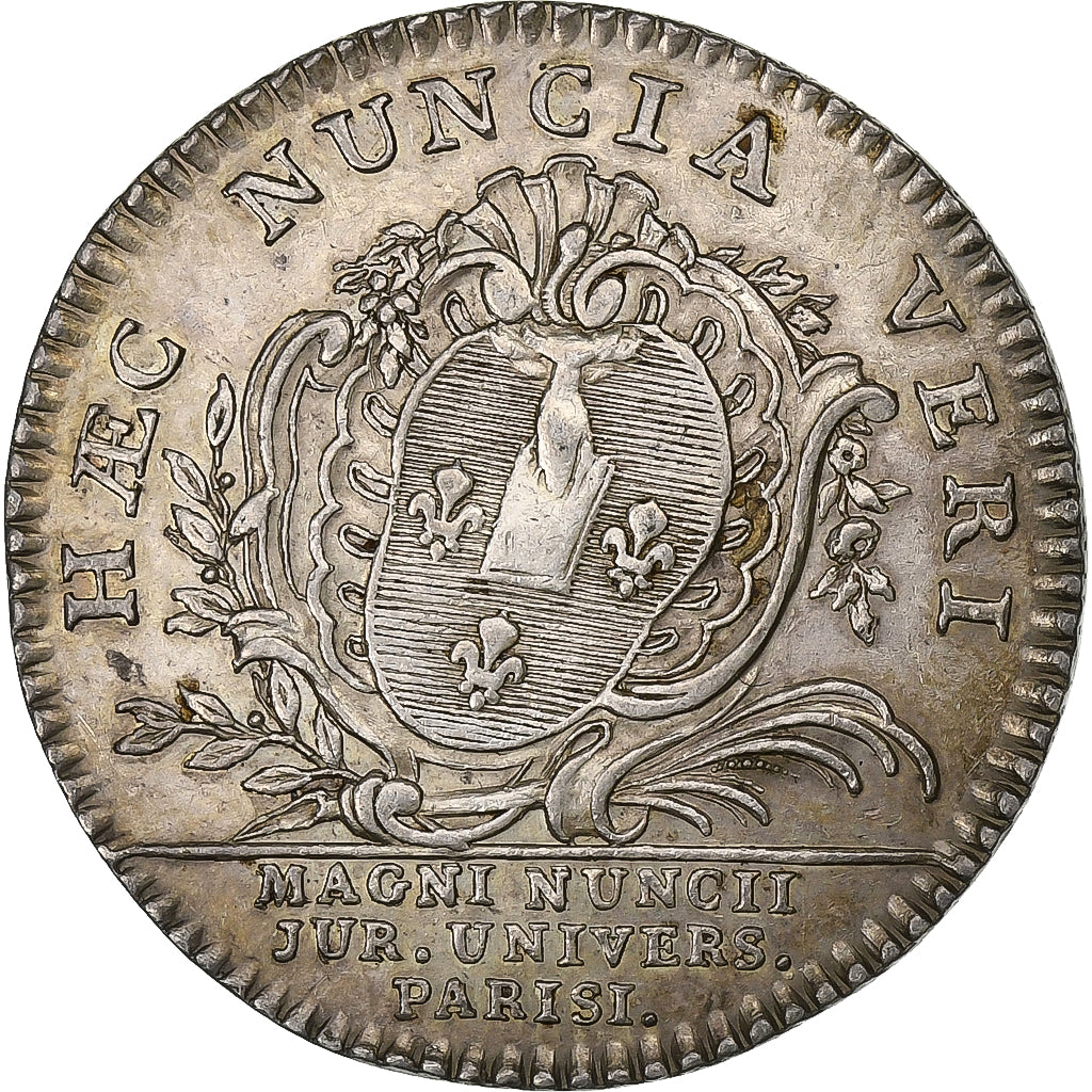 Francia, ficha, Grands-Maitres de l'Université de Paris, 1747, Argento, BB+