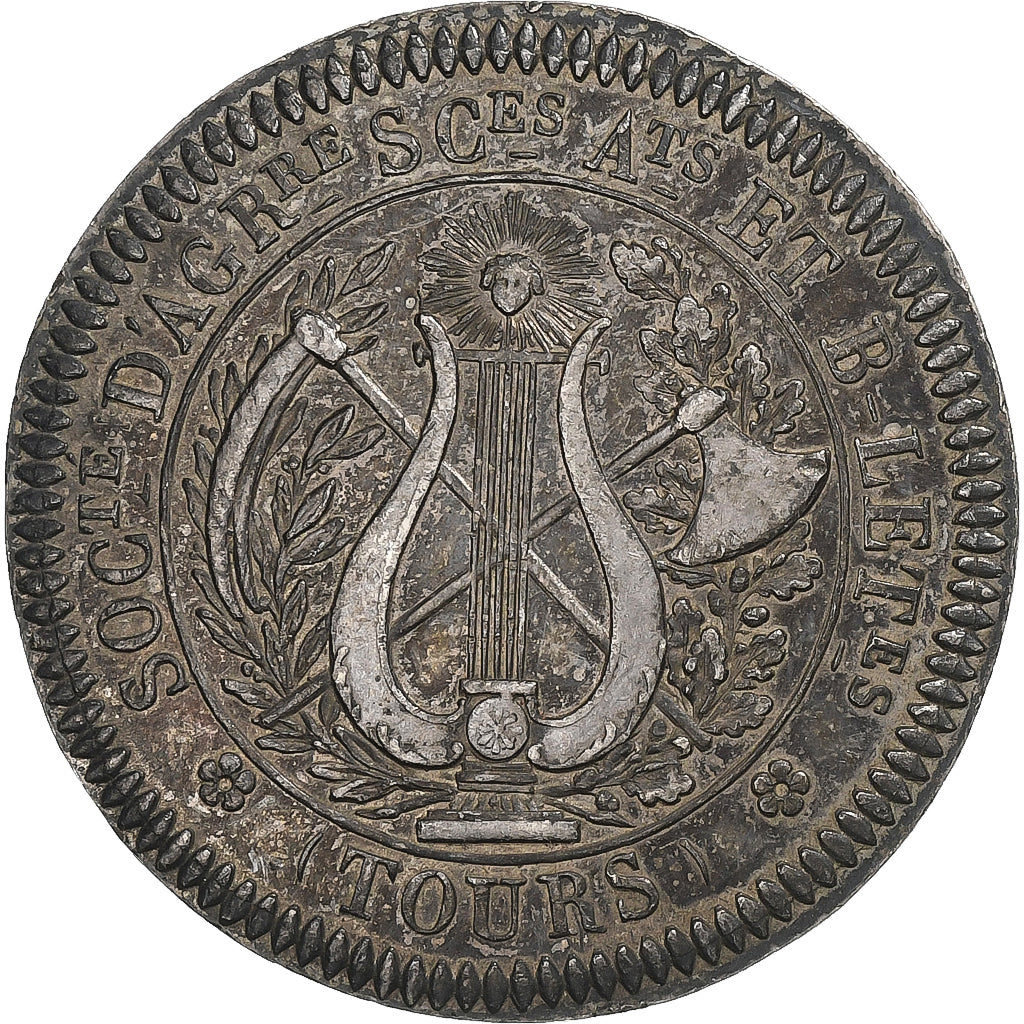France, Token, Sté d’Agriculture, Sciences, Arts & Belles-Lettres, Tours