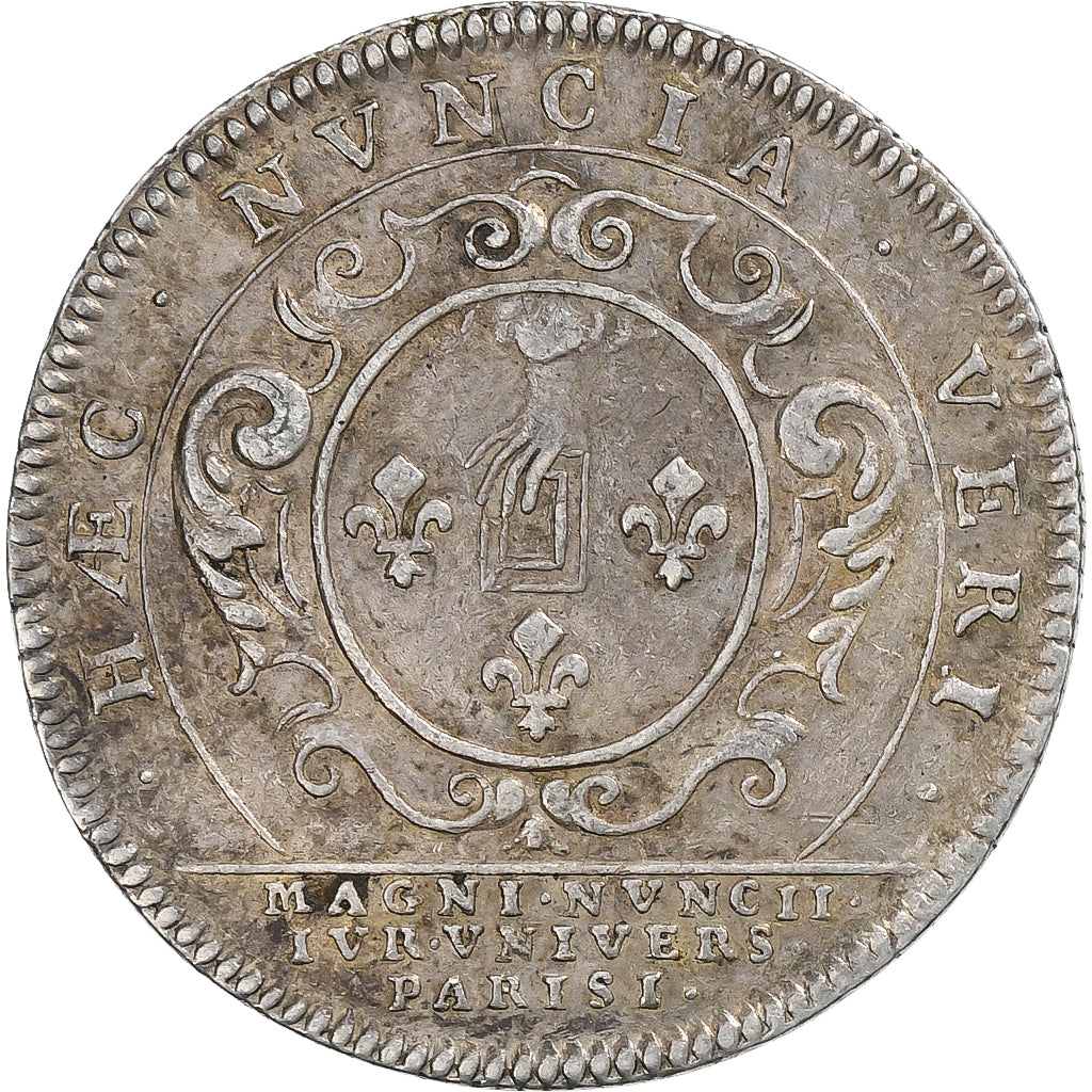 France, Token, Grands-Maitres de l'Université de Paris, 1699, Silver