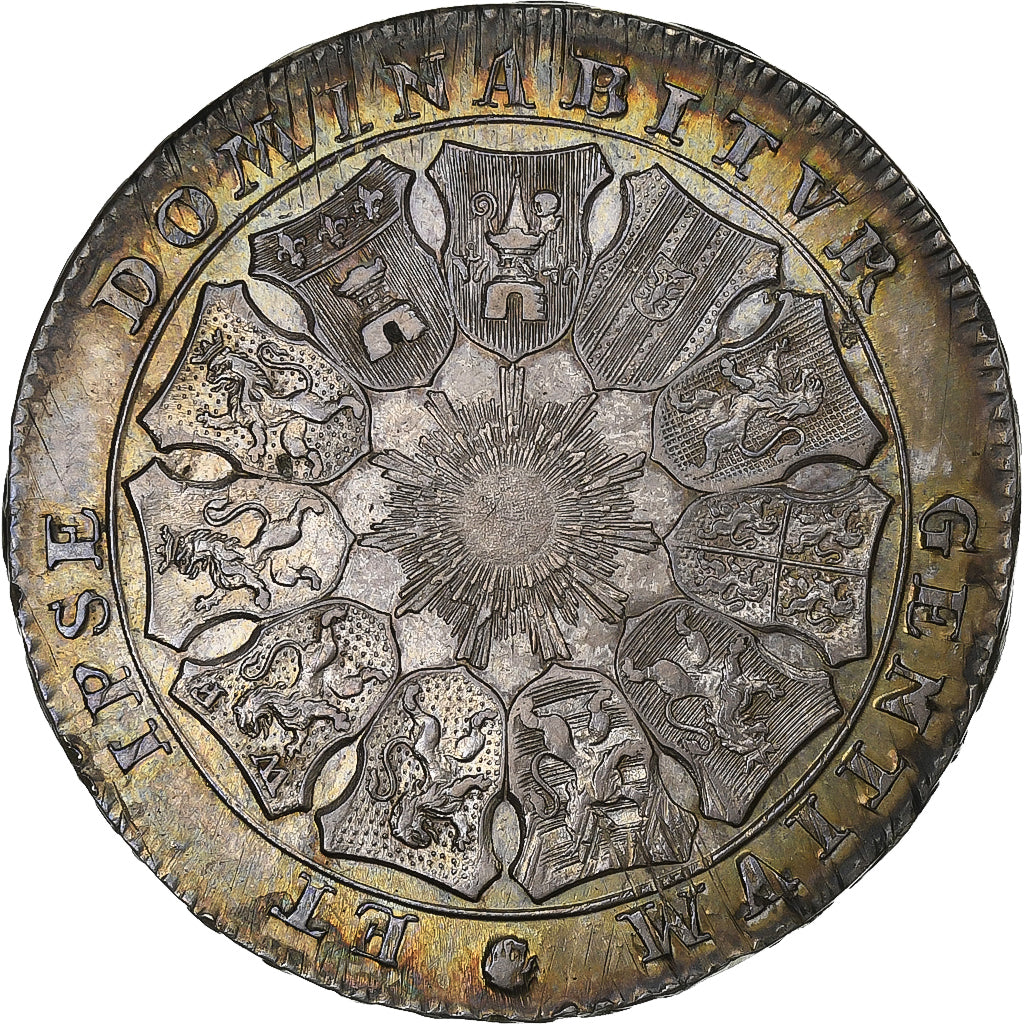 United Belgian States, Lion d'argent / 3 Florins, 1790, Brussels, Silver