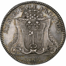 France, Token, Louis-Stanislas-Xavier, duc d’Anjou, 1773, Silver, AU(55-58)