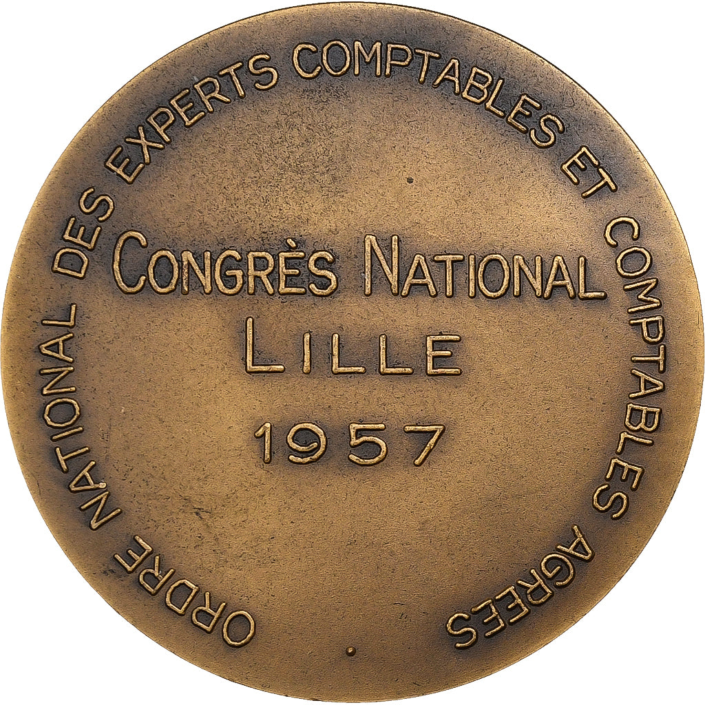 Frankreich, Medaille, Ordre des Experts Comptables, Congrès National, Lille