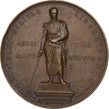 Colombia, Medal, Simon Bolivar, Abolition of Slavery, 1846, Copper