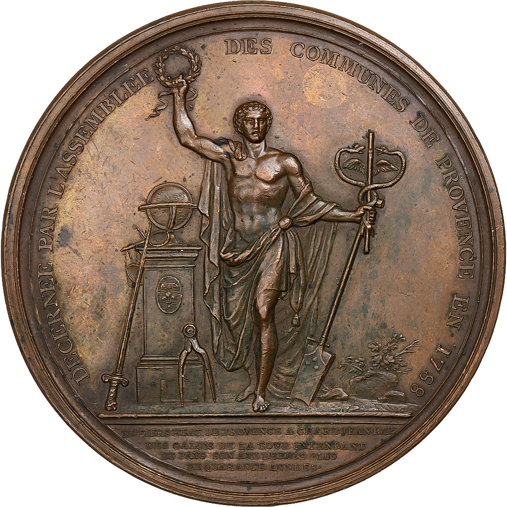 France, Medal, C. J-B des Galois de la Tour, Ass. des Communes de Provence