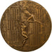 Francia, medalla, Calendrier, Adam et Eve, 1968, Bronce, Corbin, EBC+