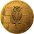 Francia, medalla, Calendrier, La Chouette et le Coq, 1977, Bronce, Couture, EBC+