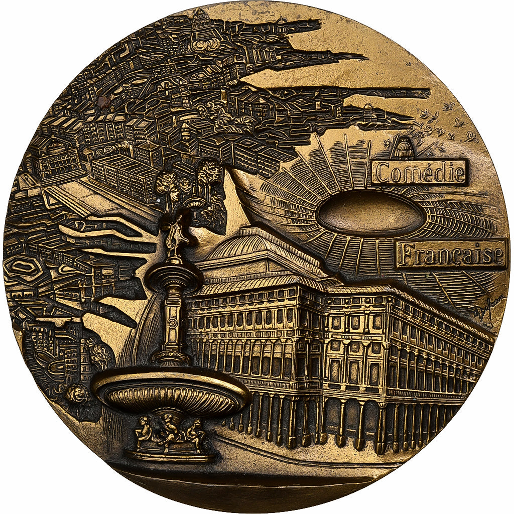 France, Médaille, Comédie Française - Paris, n.d., Bronze, SUP+, Dufresne