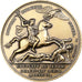Francja, medal, Armées prussiennes détruites à Iena, 1806, Brązowy, Ponowne
