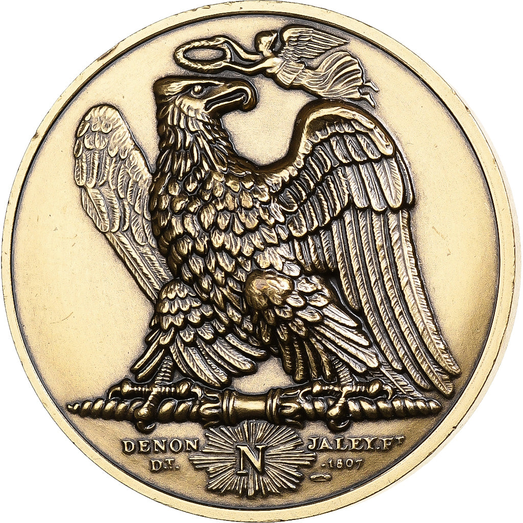 Francja, medal, Armées prussiennes détruites à Iena, 1806, Brązowy, Ponowne