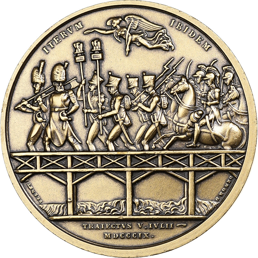 Francia, medaglia, Napoléon Ier, Iterum Ibidem, 1809, Bronzo, Restrike, SPL