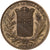 France, Médaille, Charles X, Visite de Troyes, 1828, Bronze, SUP