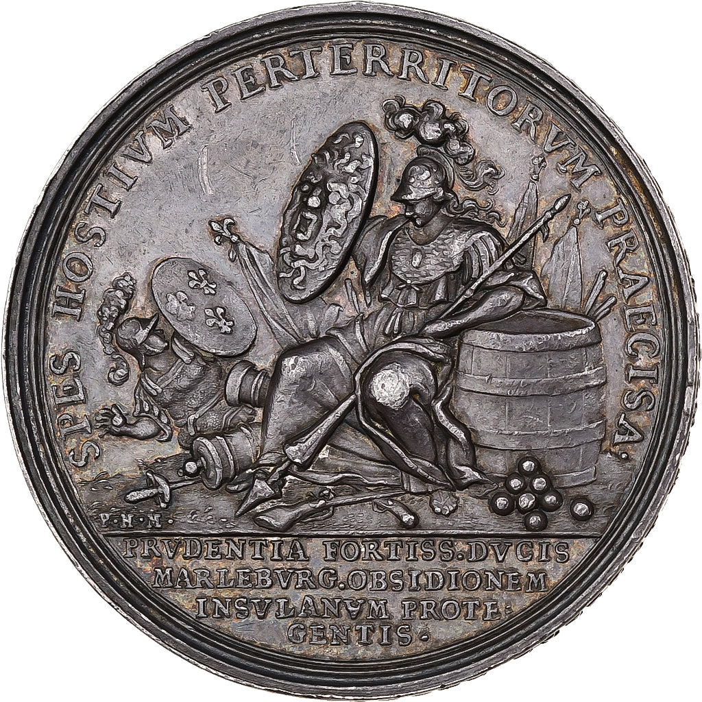 Holy Roman Empire, Medaille, Capture of Lille by Eugene of Savoy & Duke of