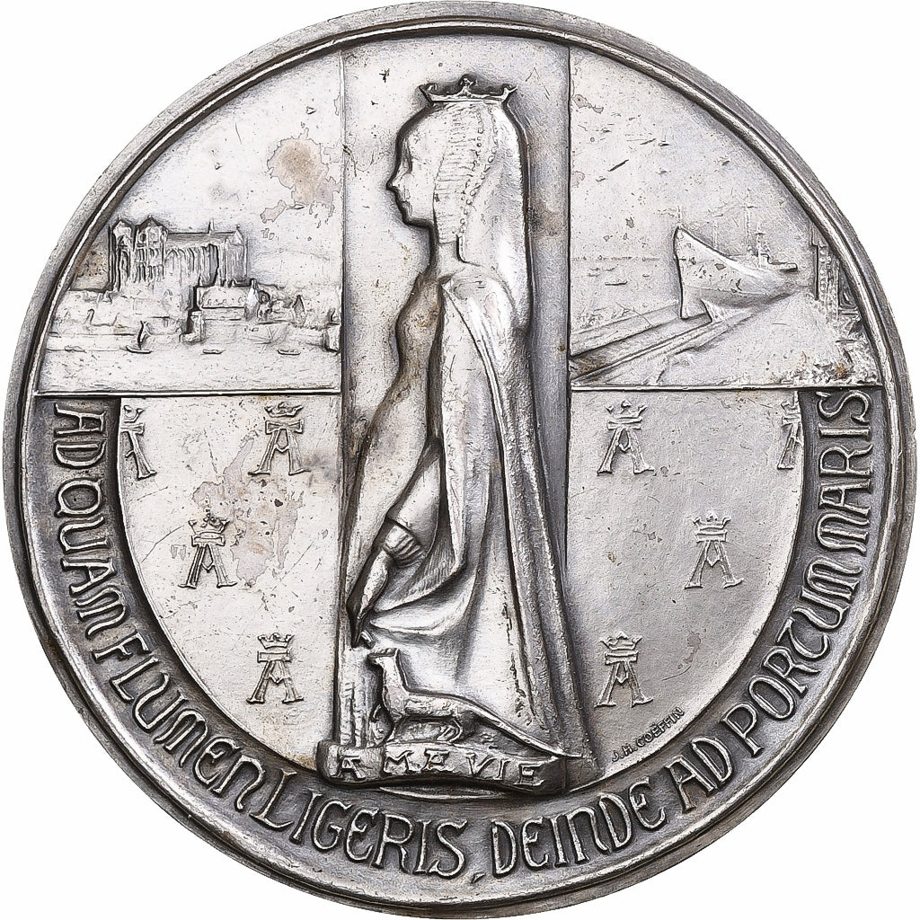 Francia, medaglia, Conseil Général de Loire-Atlantique, n.d. (1981), Bronzo