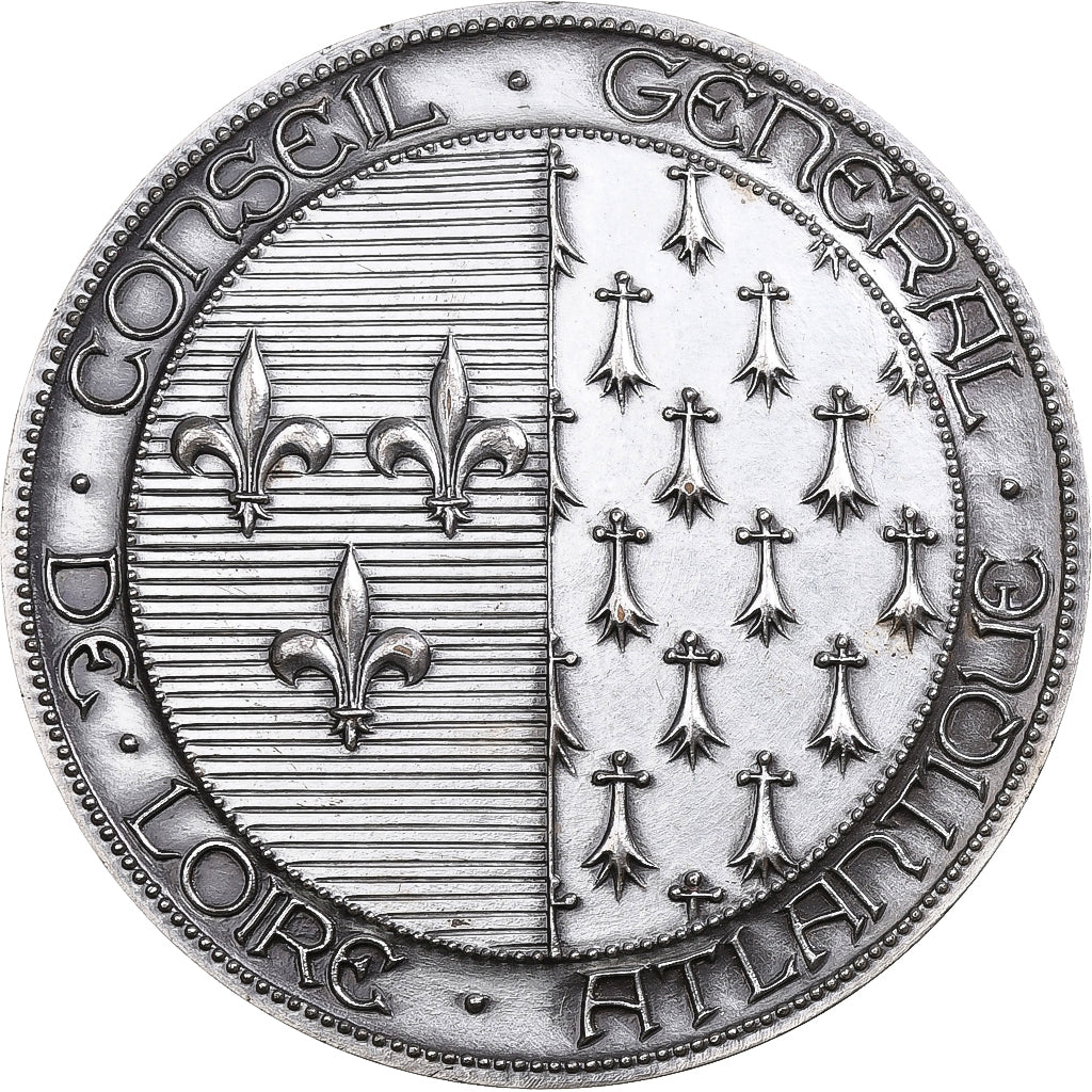 Francia, medaglia, Conseil Général de Loire-Atlantique, n.d. (1981), Bronzo