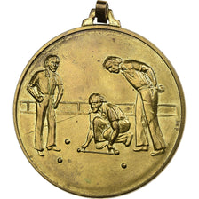 France, Médaille, Pétanque, Ville de Bédarrides, n.d., Laiton, TTB+