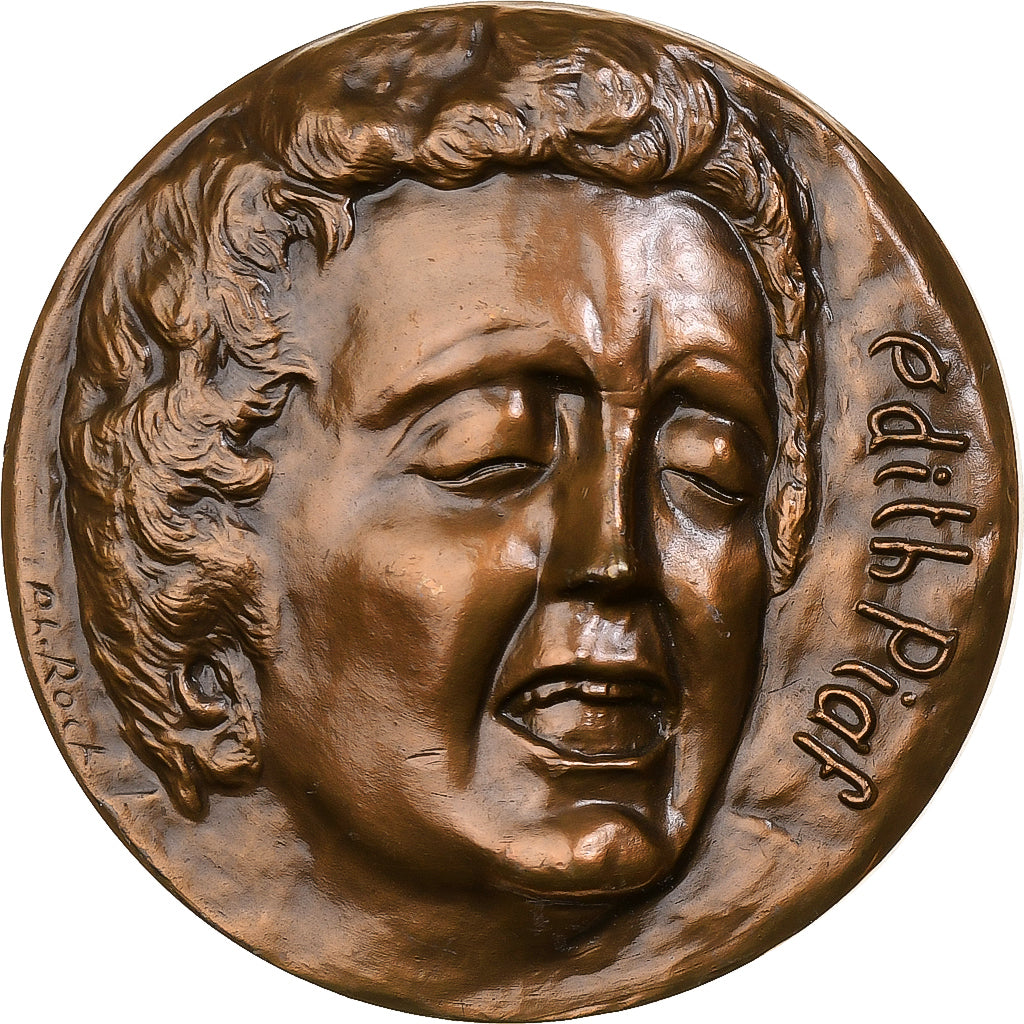 Frankreich, Medaille, Edith Piaf, n.d., Bronze, Roch, VZ+