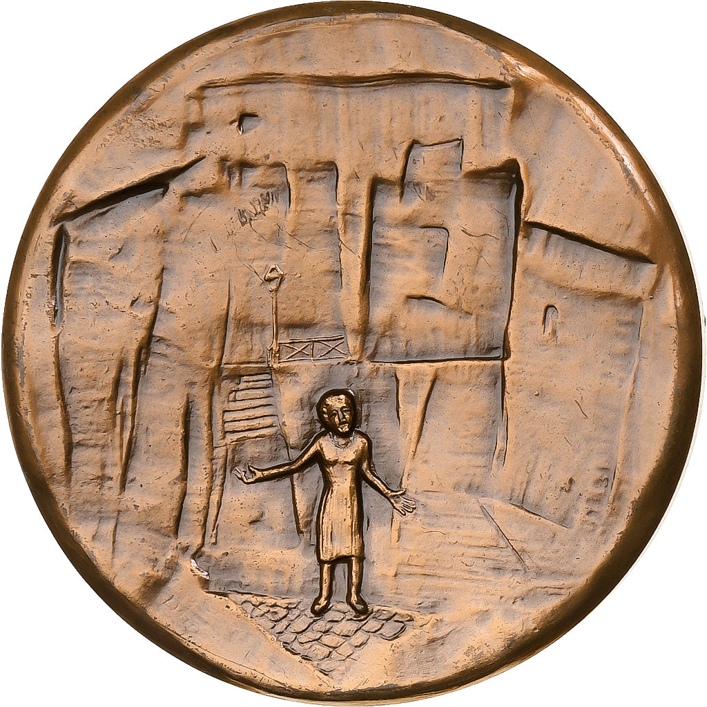 Frankreich, Medaille, Edith Piaf, n.d., Bronze, Roch, VZ+