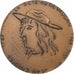 Francia, medaglia, Bête du Gévaudan, 1965, Bronzo, Auricoste, SPL-
