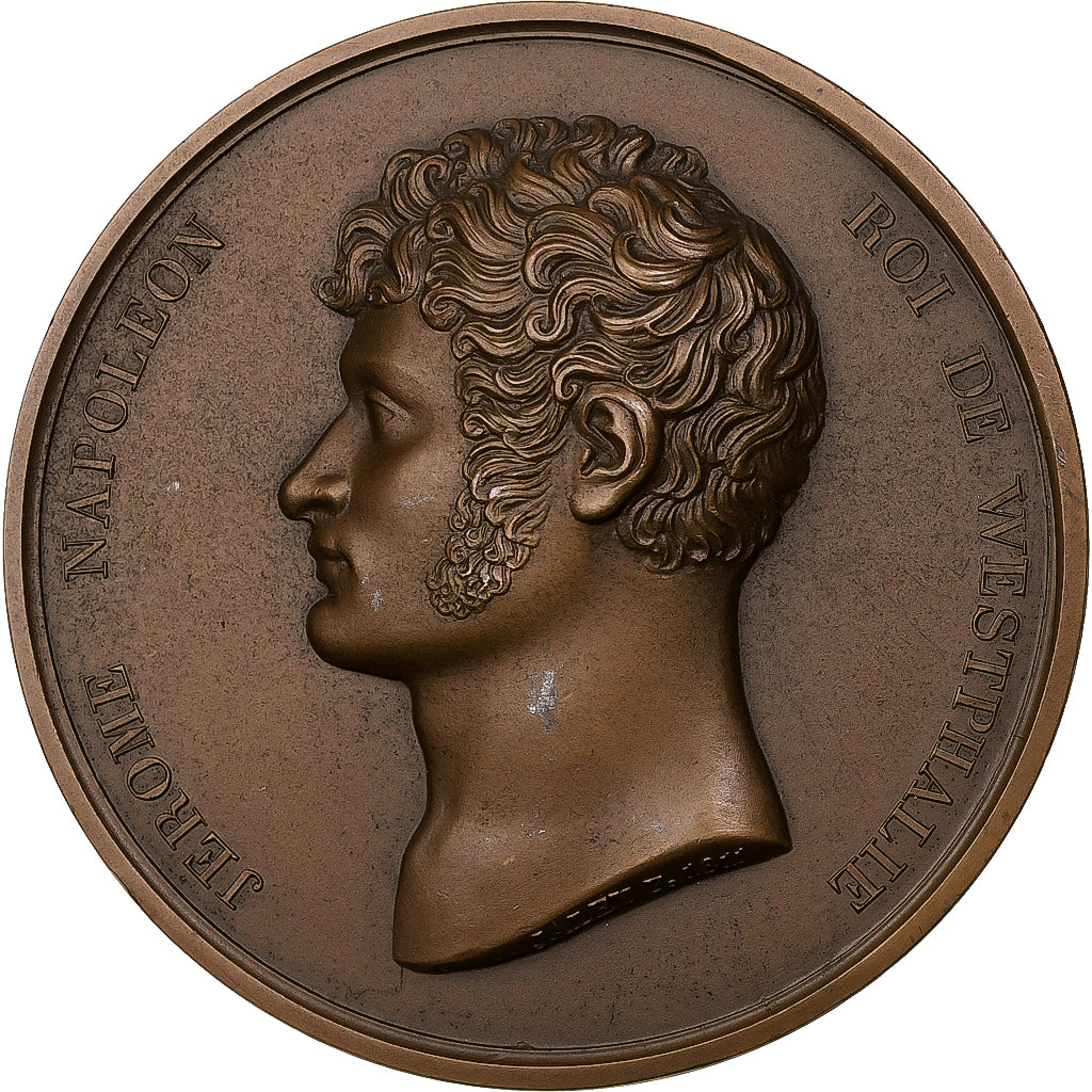 France, Médaille, Jerôme Napoléon Bonaparte, Roi de Westphalie, n.d. (1988)