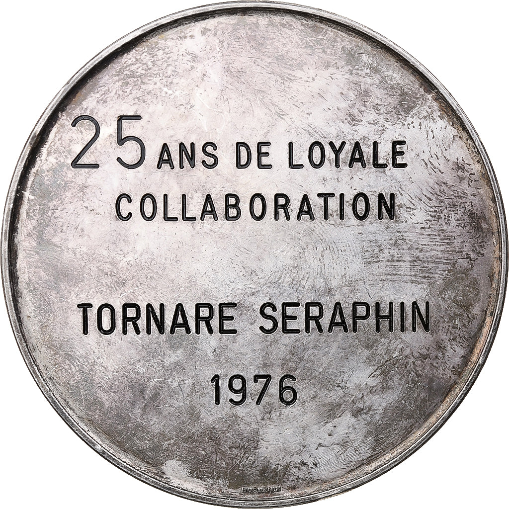 Suiza, medalla, Gardy, Fabride d'appareillage électrique, Genève, 1976, Plata
