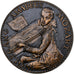 France, Medal, Wolfgang Amadeus Mozart, n.d. (1981), Bronze, Joly, MS(60-62)