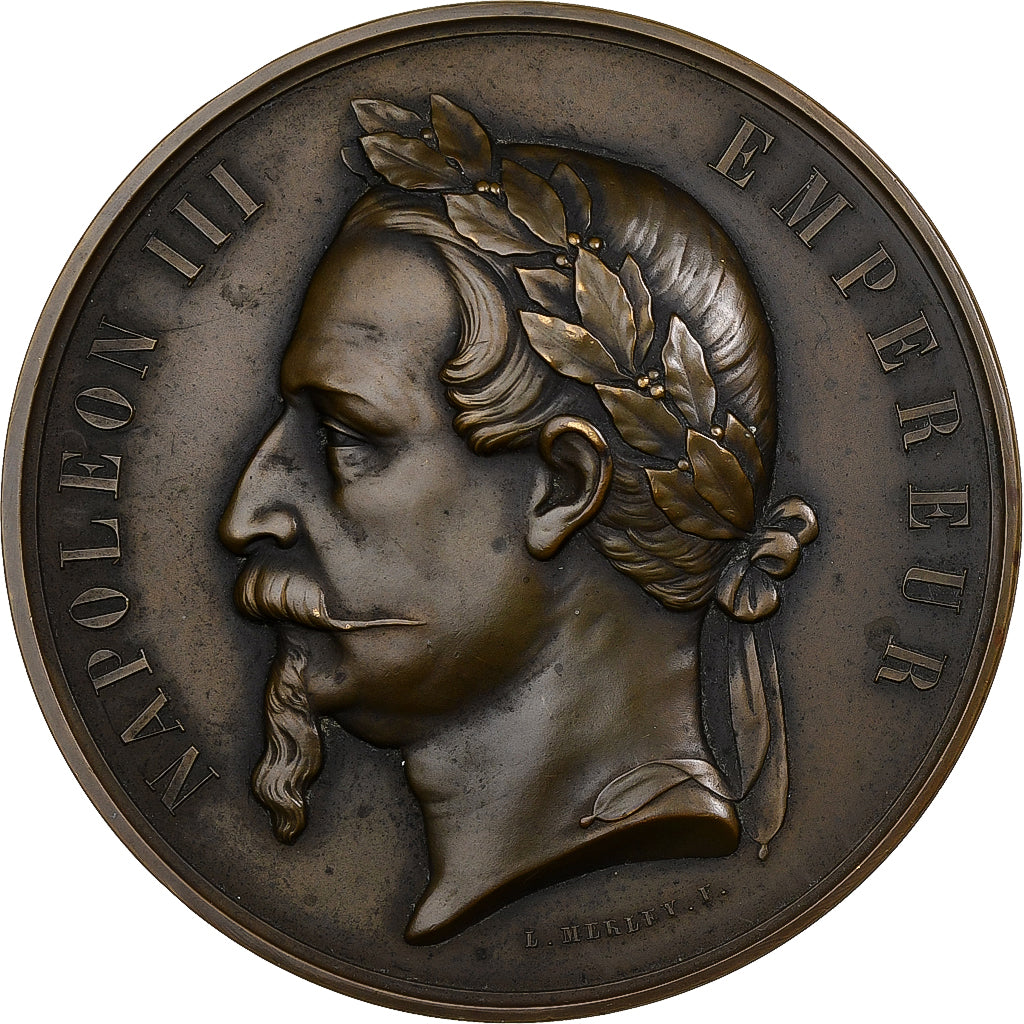 France, Médaille, Napoléon III, Visite de la reine Victoria à Napoléon III