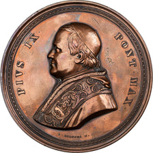 Papal States, medaglia, Pius IX, Reconsecration of Basilica Saint Paul, 1854