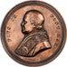 Papal States, medaglia, Pius IX, Reconsecration of Basilica Saint Paul, 1854
