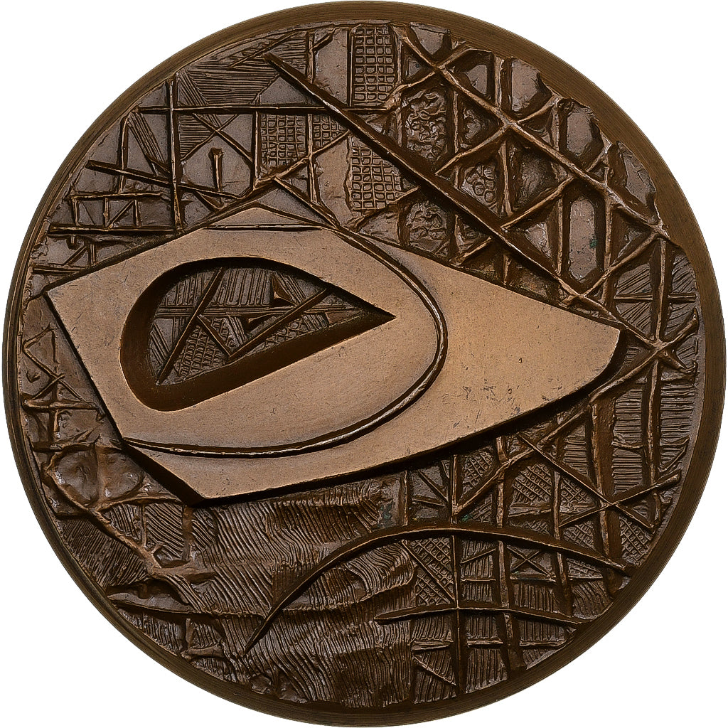 Francia, medalla, Le Signal, Henri-Georges Adam, n.d. (1969), Bronce, EBC+