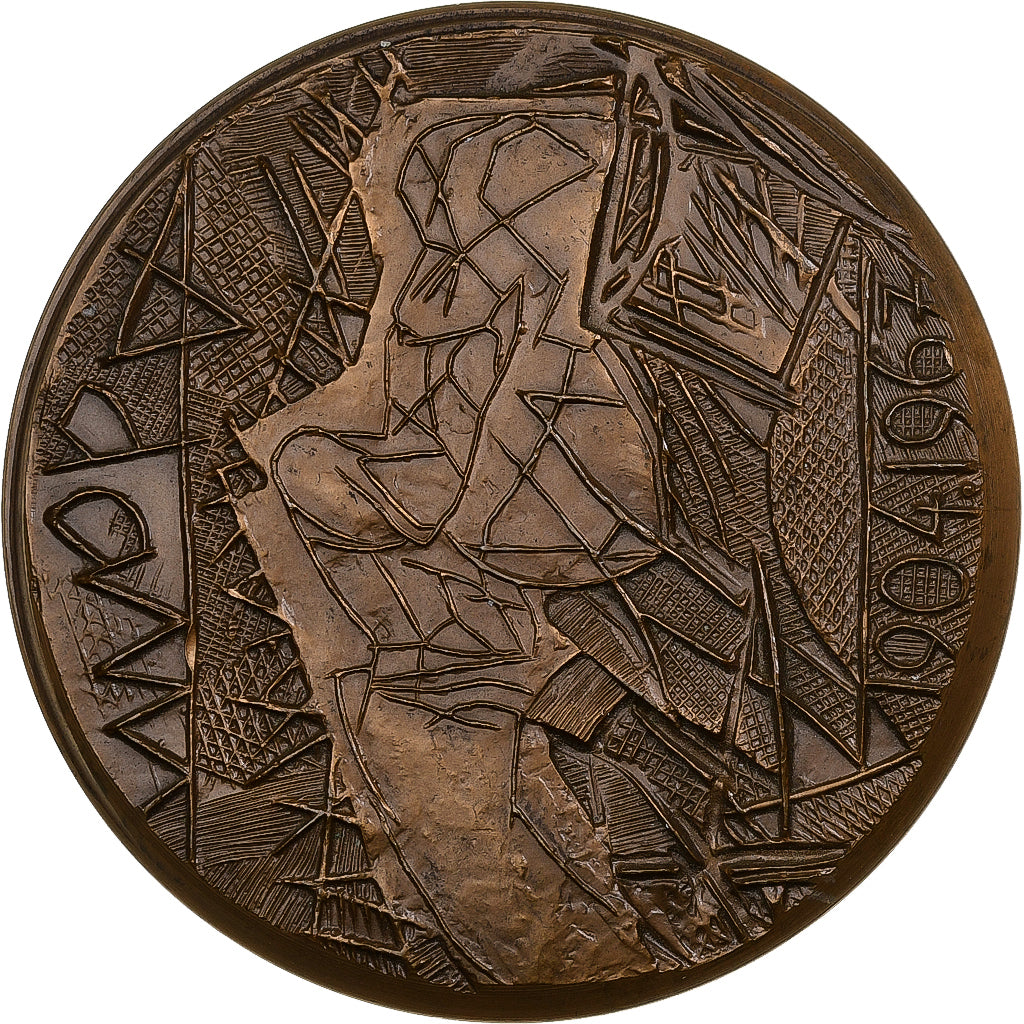 Francia, medalla, Le Signal, Henri-Georges Adam, n.d. (1969), Bronce, EBC+