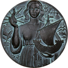 France, Médaille, La ville de Paris, n.d., Bronze, SUP, Turin