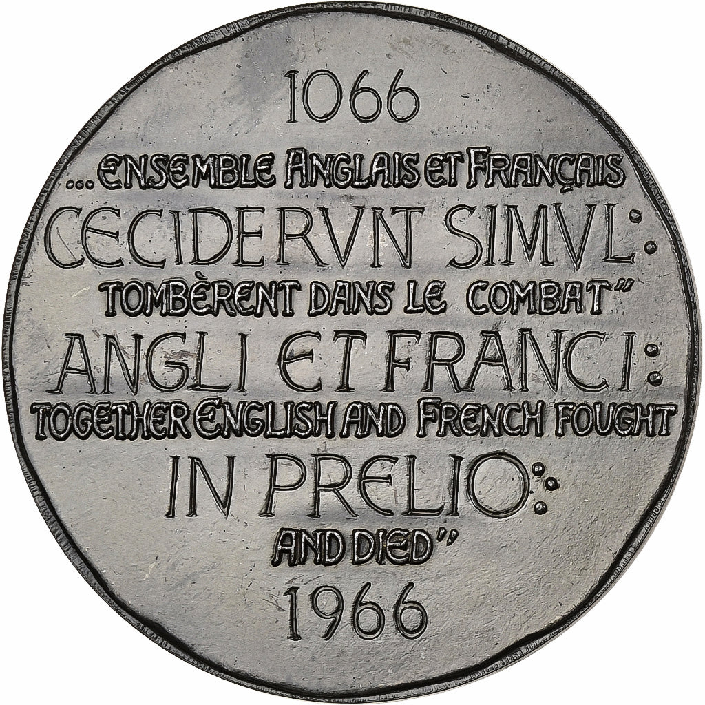 France, Medal, Bataille d'Hastings, n.d. (1967), Copper, MS(60-62)