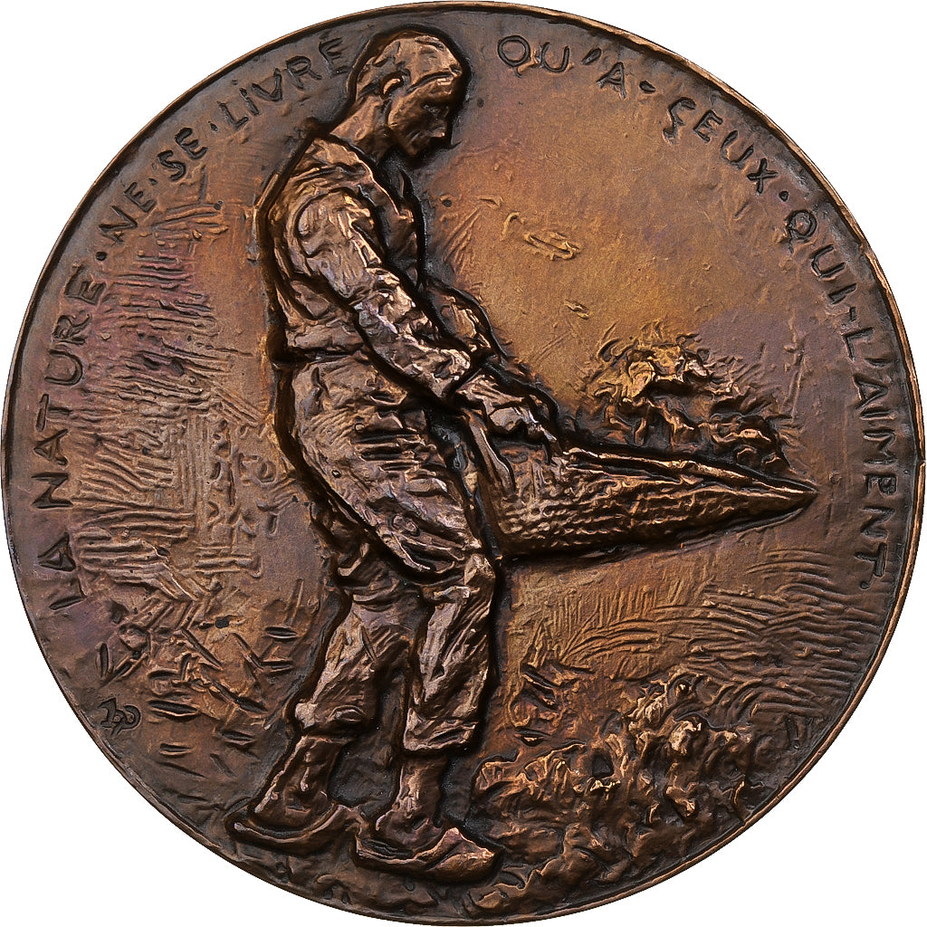 France, Médaille, Jean-François Millet, n.d., Bronze, SUP+, Dropsy