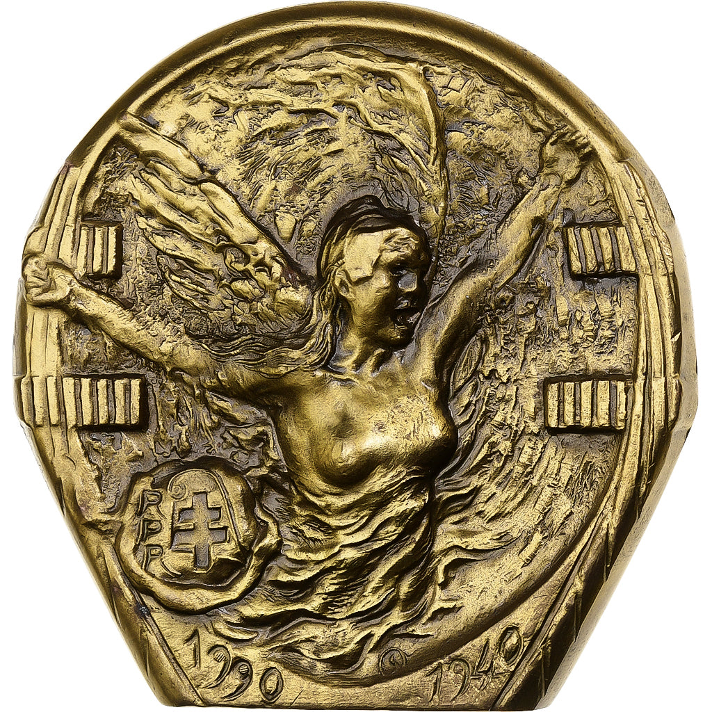 France, Médaille, 20è Anniversaire de la Mort de Charles De Gaulle, 1990