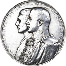 Belgium, Medal, Embassy of Spain & the USA in Belgium, n.d., Silver, Devreese