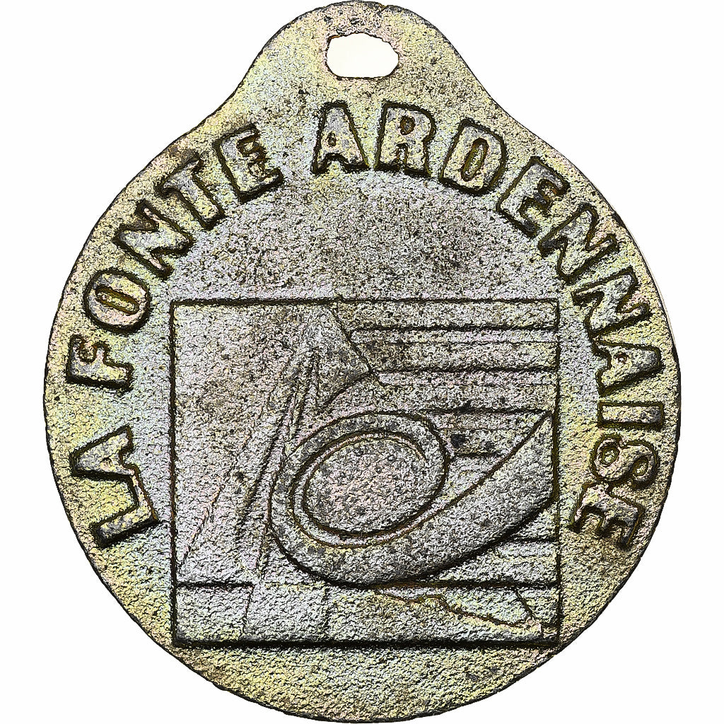 France, Médaille, Basket, EAVV, Fonte Ardenaise, 2015, Laiton, SUP