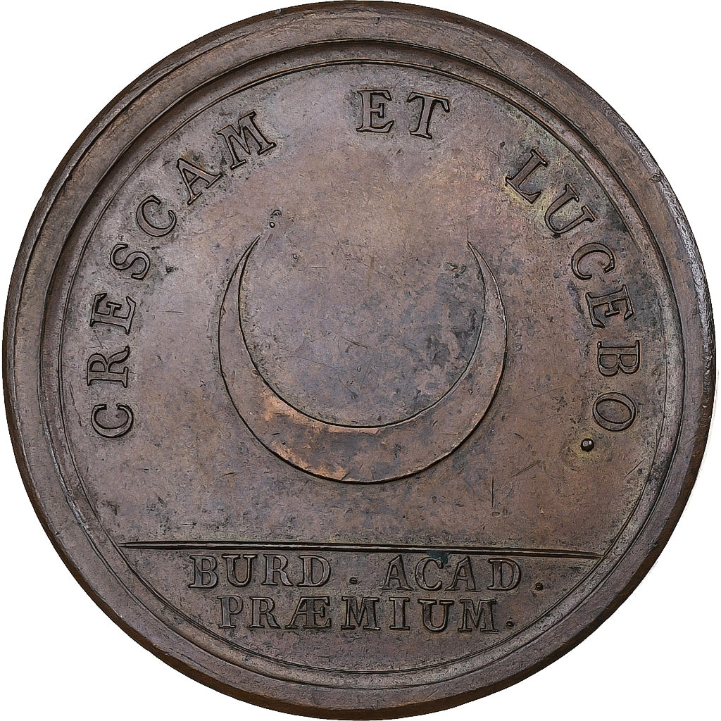 France, Médaille, Montesquieu, Prix de l'Académie de Bordeaux, n.d., Bronze